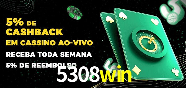 Promoções do cassino ao Vivo 5308win